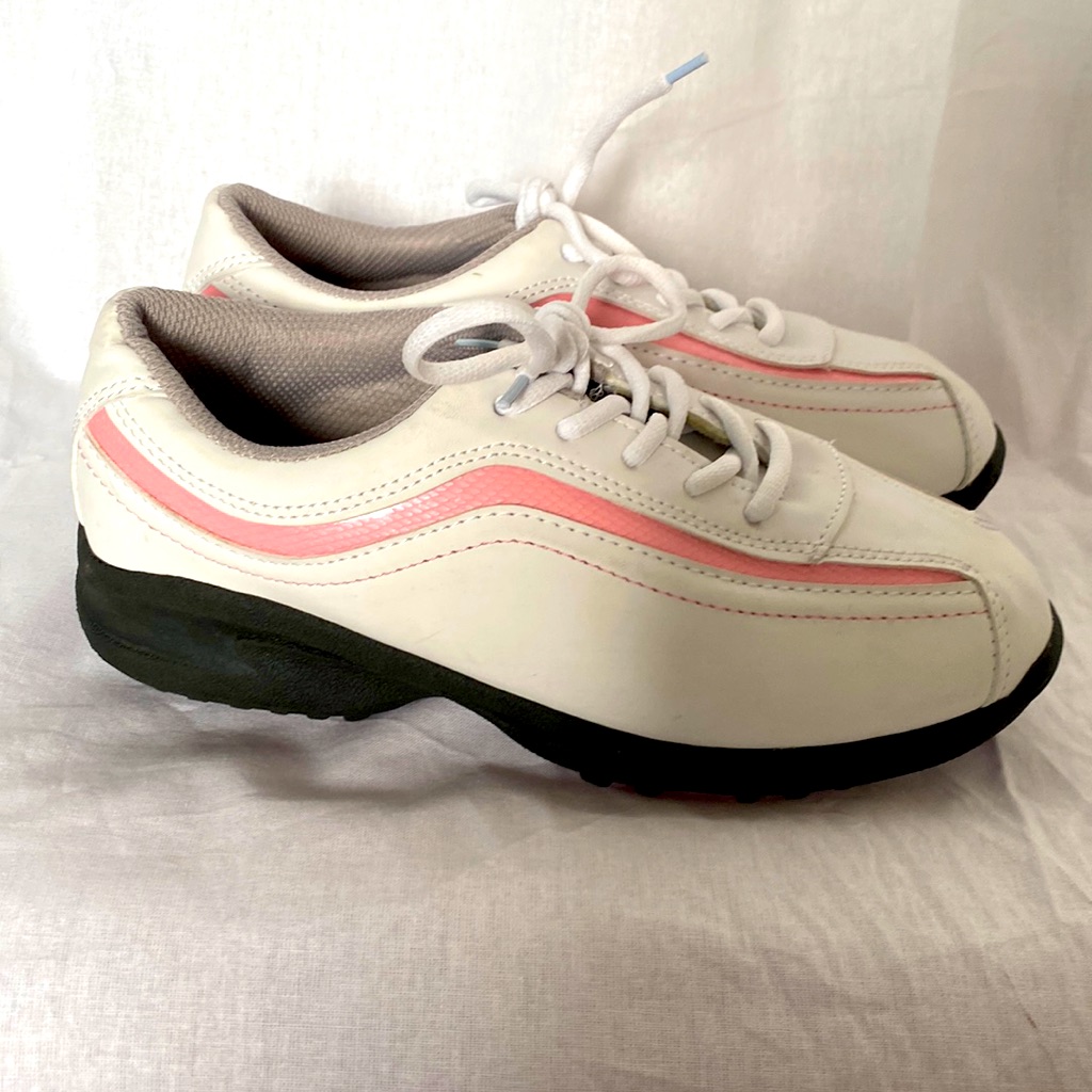 Newish Only Worn A Couple Of Times! Us Golf Shoes Girls Size 5